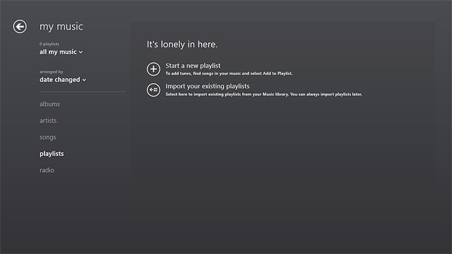 Press Start a new playlist and key in the required name for the playlist.