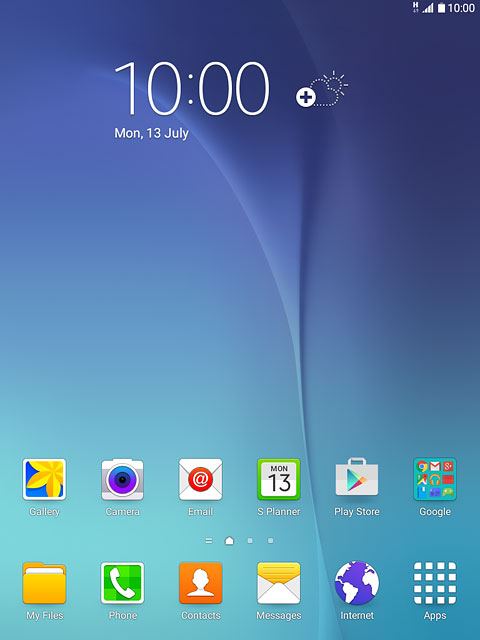 The 3G icon shows that 3G is available. If 3G isn't available, a different network mode is automatically selected.Further information: Select network mode