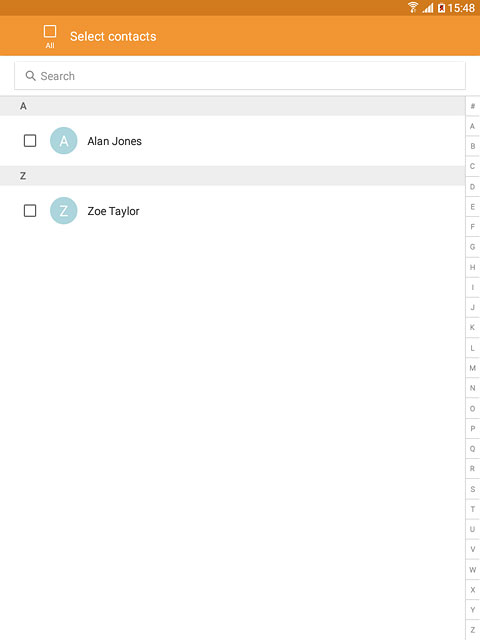 Press the box next to 