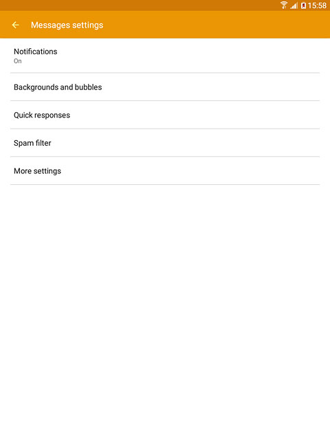 Press More settings.