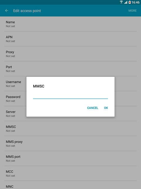 Key in http://mms.vodafone.co.uk/servlets/mms and press OK.