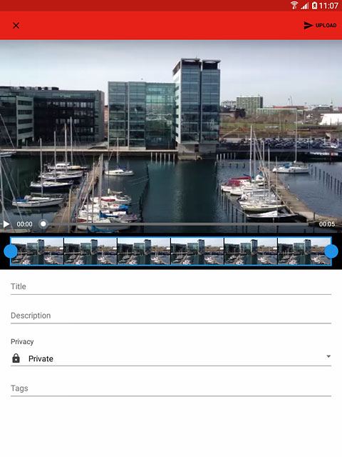 Press Title and key in the required text.
