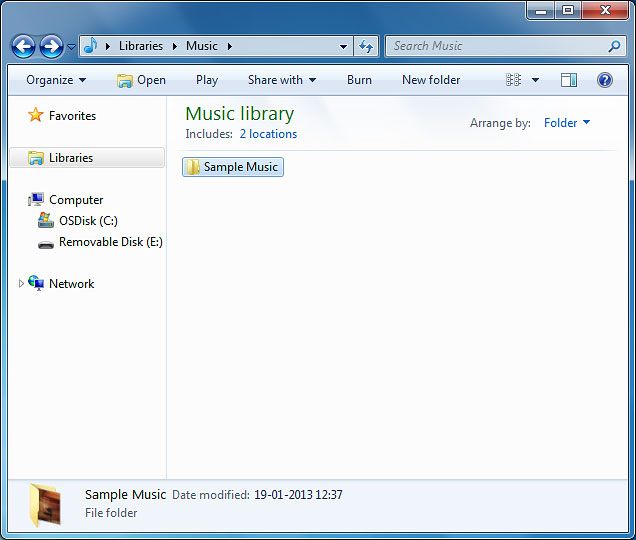 Go to the required folder in your computer's or your tablet's file system.