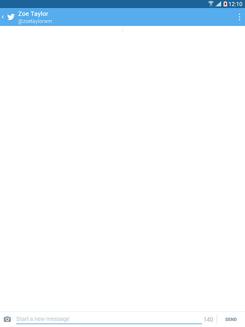 Press Start a new message.