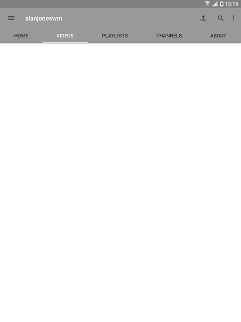 Press the upload icon.Go to the required video clip.