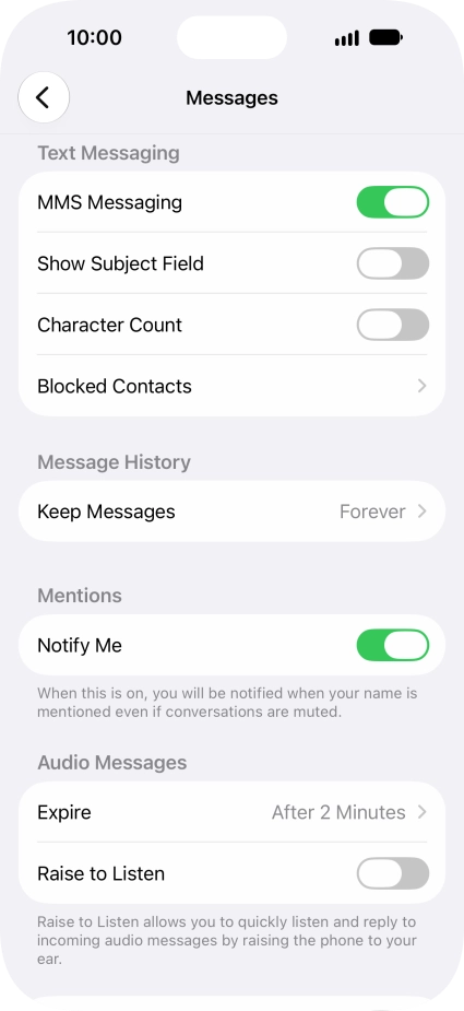 Slide your finger upwards starting from the bottom of the screen to return to the home screen.
