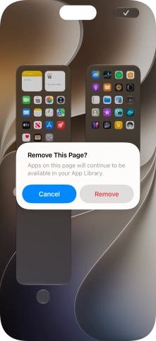 Press Remove.