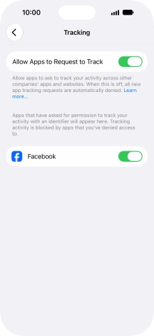 Press the indicator next to Press the indicator next to