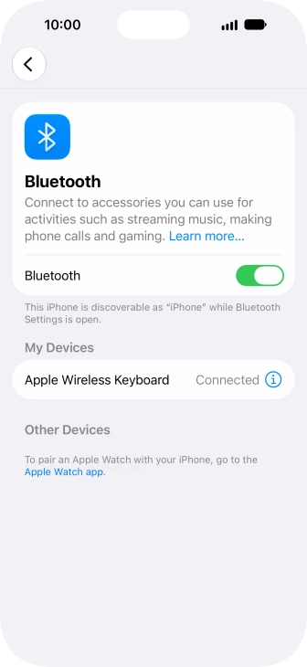 Slide your finger upwards starting from the bottom of the screen to return to the home screen.