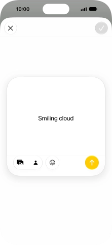 To use an existing media type as a template for your Genmoji, press the required media type and follow the instructions on the screen to select it.