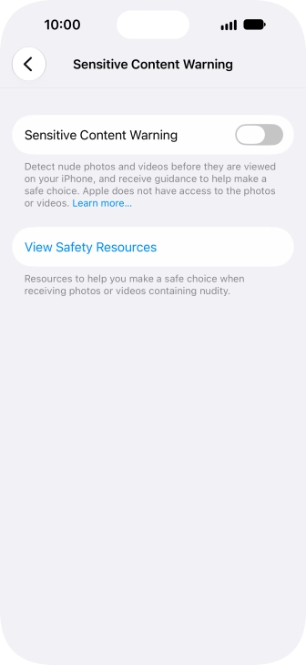 Press the indicator next to Press the indicator next to