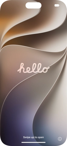 Slide your finger upwards starting from the bottom of the screen. Slide your finger upwards starting from the bottom of the screen.