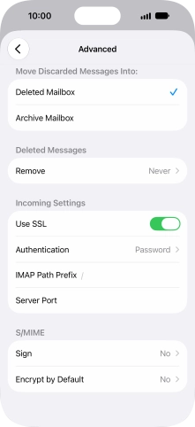 Press Authentication.