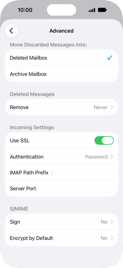 Press Authentication.