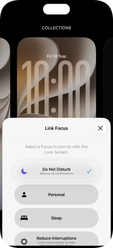 Press the close icon.