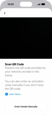 Place the QR code you've received inside the phone camera frame to scan the code. Place the QR code you've received inside the phone camera frame to scan the code.