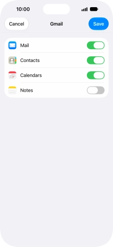 If this screen is displayed, you email account has been recognised and set up automatically. Follow the instructions on the screen to key in more information and finish setting up your email account.