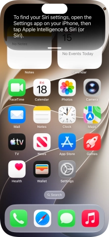 Ask questions about functions and settings on your phone.