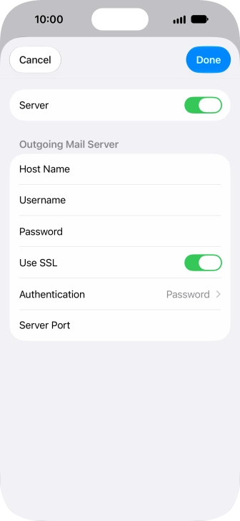 Press Authentication.