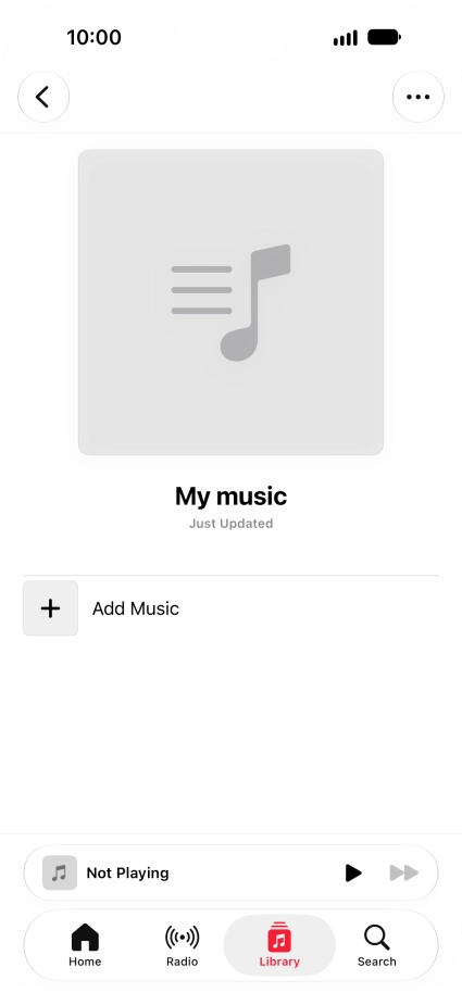 Press Add Music.