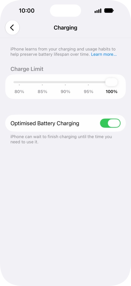 Press the indicator next to Press the indicator next to