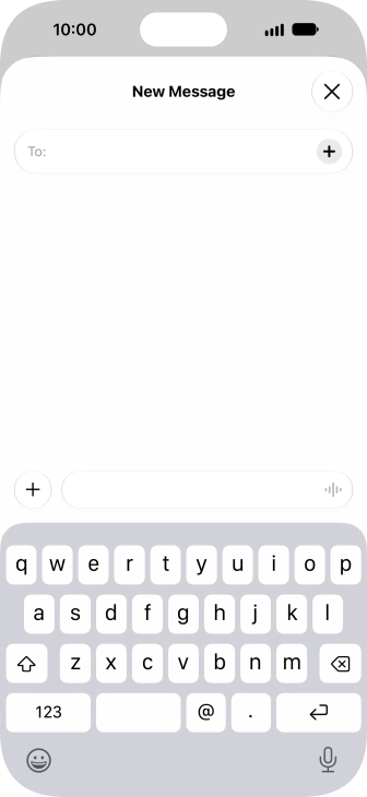 Press the add icon.