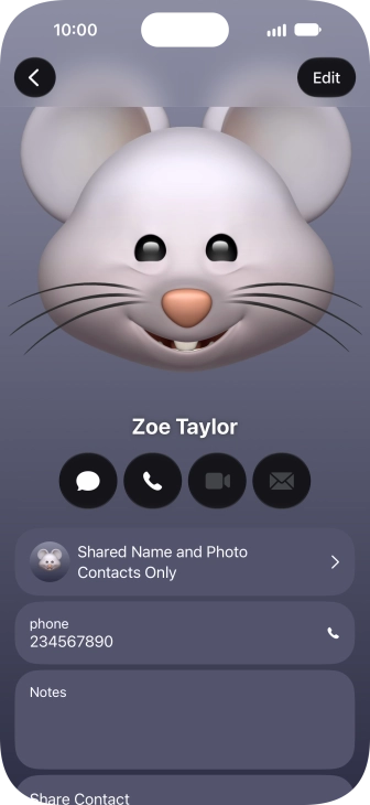 Slide your finger upwards starting from the bottom of the screen to return to the home screen.