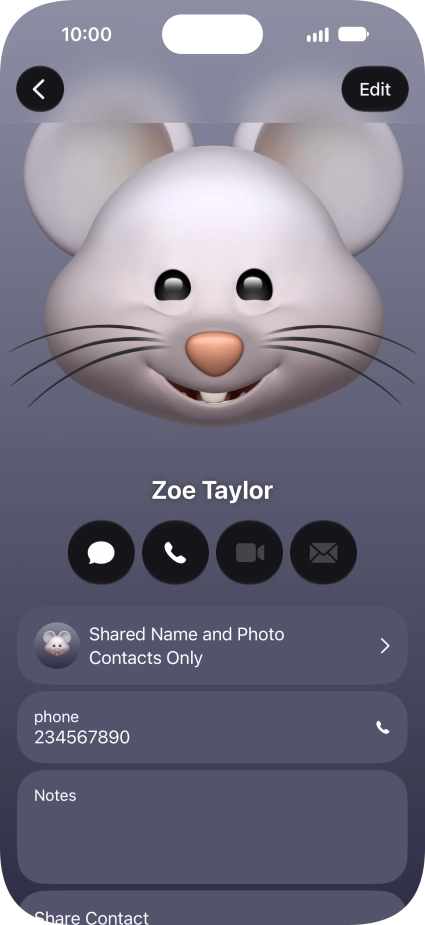 Slide your finger upwards starting from the bottom of the screen to return to the home screen.