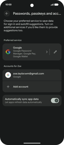 Slide your finger upwards starting from the bottom of the screen to return to the home screen.