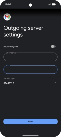 Press the drop down list below 