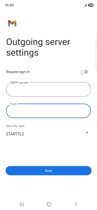 Press the drop down list below 