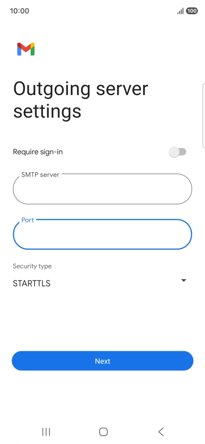 Press the drop down list below 