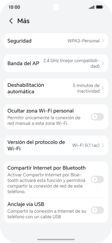 Pulsa la flecha hacia la izquierda. Pulsa la flecha hacia la izquierda.