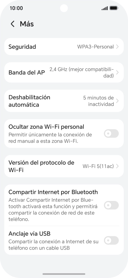 Pulsa la flecha hacia la izquierda. Pulsa la flecha hacia la izquierda.