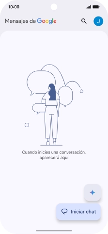 Pulsa el icono de perfil.