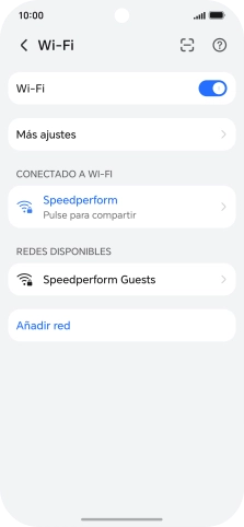 Desliza el dedo hacia arriba desde la parte inferior de la pantalla para terminar y volver a la pantalla de inicio.