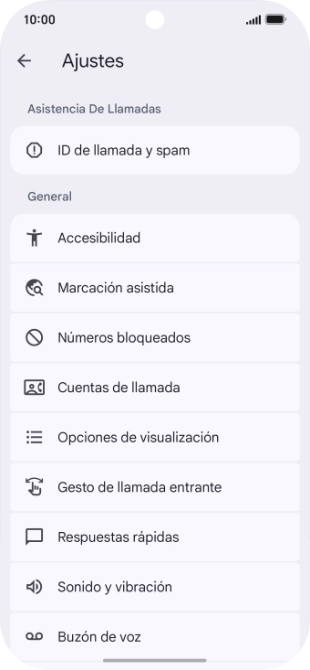 Pulsa Cuentas de llamada. Pulsa Cuentas de llamada.