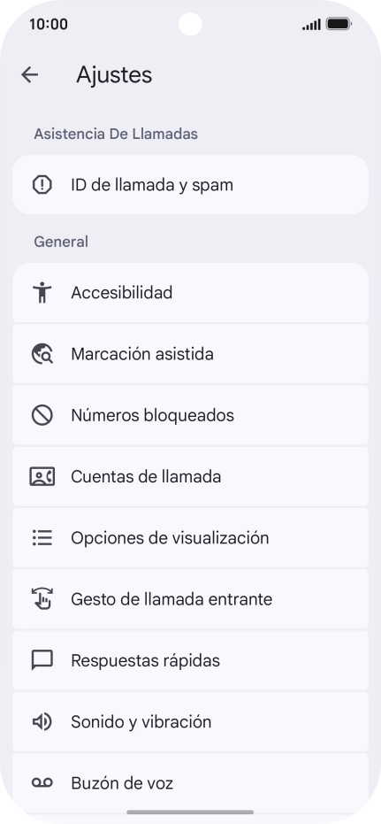 Pulsa Cuentas de llamada. Pulsa Cuentas de llamada.