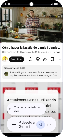 Pulsa el icono de añadir.