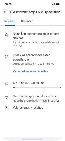 Pulsa Gestionar. Pulsa Gestionar.