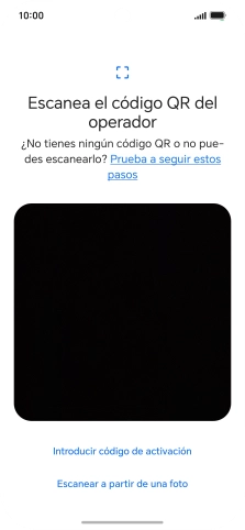 Coloca el código QR dentro del marco de la cámara del teléfono para escanearlo. Coloca el código QR dentro del marco de la cámara del teléfono para escanearlo.