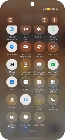 Desliza el dedo hacia arriba desde la parte inferior de la pantalla para terminar y volver a la pantalla de inicio. Desliza el dedo hacia arriba desde la parte inferior de la pantalla para terminar y volver a la pantalla de inicio.
