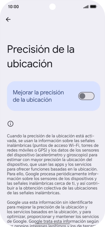 Si pulsas el indicador junto a 