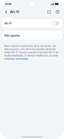 Pulsa el indicador junto a 