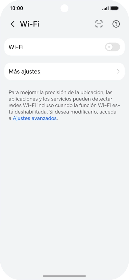 Pulsa el indicador junto a 