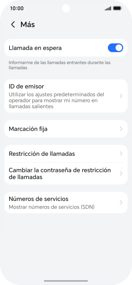 Pulsa el indicador junto a Pulsa el indicador junto a