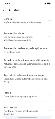 Pulsa Actualizar aplicaciones automáticamente. Pulsa Actualizar aplicaciones automáticamente.