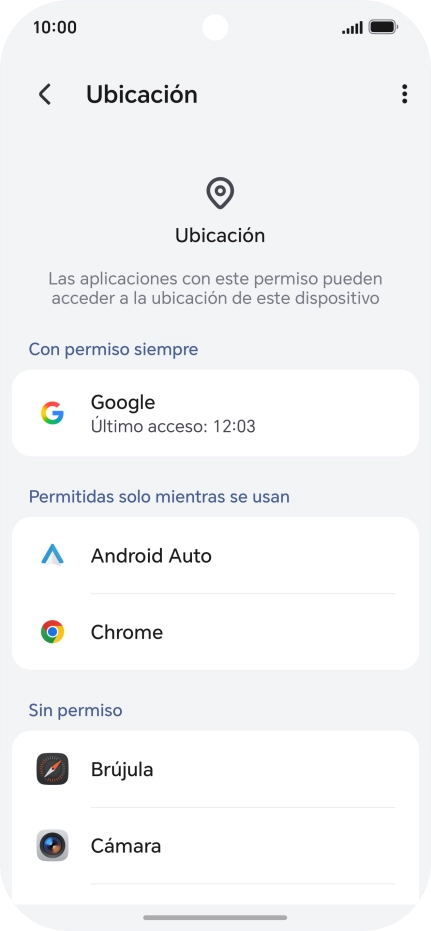 Pulsa la app deseada.