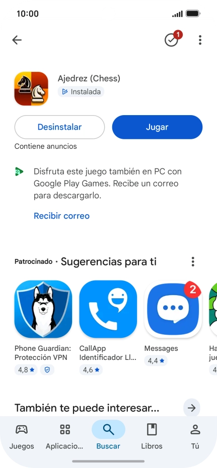 Desliza el dedo hacia arriba desde la parte inferior de la pantalla para terminar y volver a la pantalla de inicio. Desliza el dedo hacia arriba desde la parte inferior de la pantalla para terminar y volver a la pantalla de inicio.