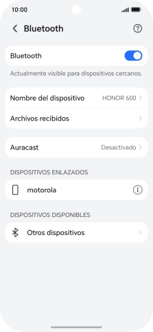 Desliza el dedo hacia arriba desde la parte inferior de la pantalla para terminar y volver a la pantalla de inicio.